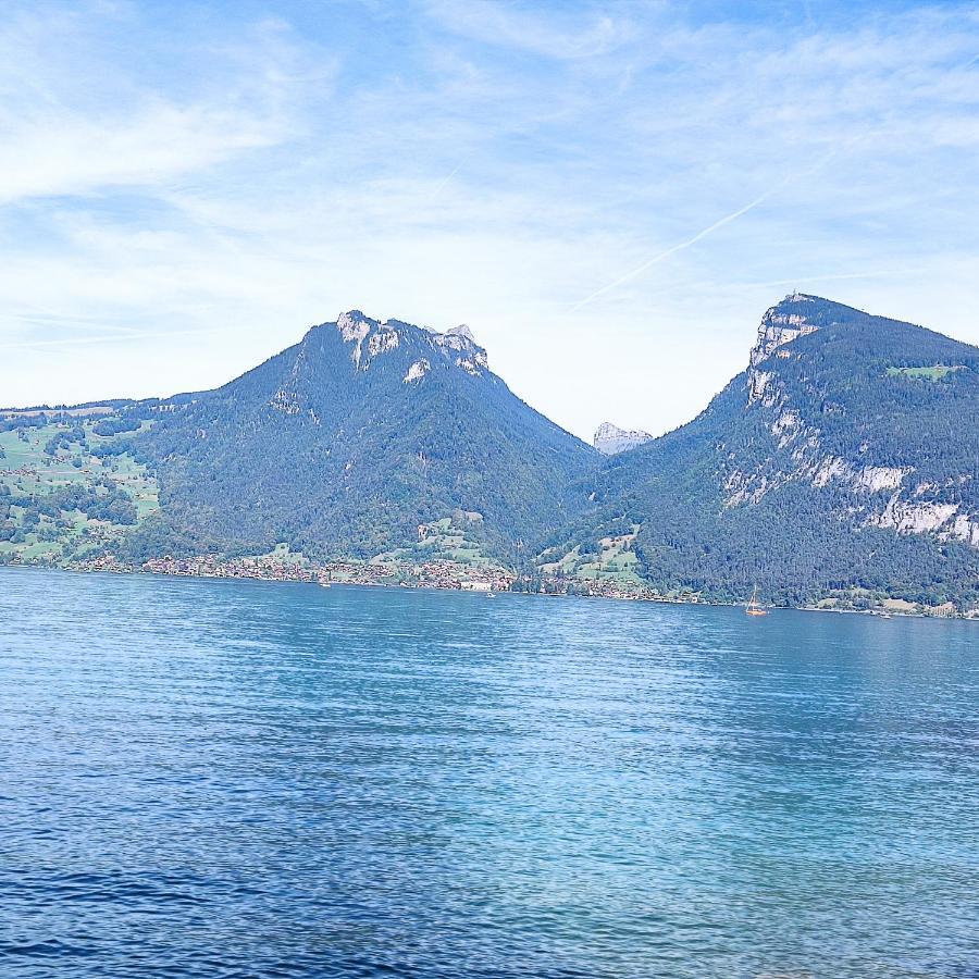 Spiez Lakeview By The Station Room A Экстерьер фото